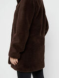 Pieces FAUX SHEARLING LANGE JAS, Chocolate Plum, highres - 17100937_ChocolatePlum_007.jpg