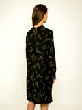 Pieces PRINTED LONG SLEEVED DRESS, Black, highres - 17083951_Black_004.jpg