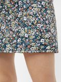 Pieces FLORAL PRINTED MINI SKIRT, Black, highres - 17115373_Black_870945_006.jpg