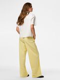 Product image thumbnail - PCKAMIL WIDE-LEG TROUSERS, French Vanilla | 2