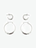 Pieces 2-PAK RINGE ØRERINGE, Silver Colour, highres - 17103967_SilverColour_770763_001.jpg