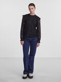 Pieces PCOLLINE LACE LONG SLEEVED BLOUSE, Black, highres - 17139863_Black_005.jpg