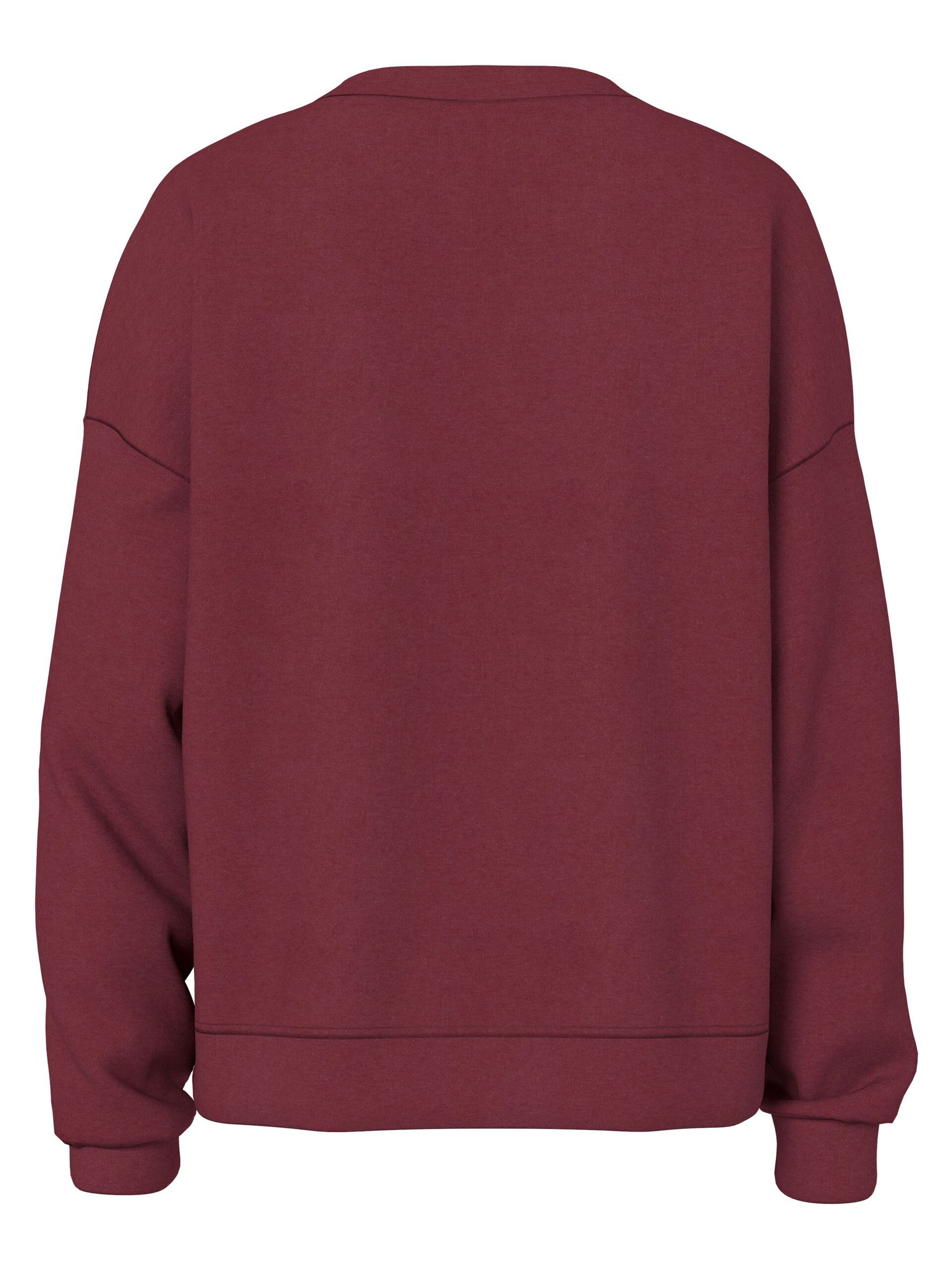 Carousel image - PCCHILLI LOOSE FIT SWEATSHIRT, Tawny Port | 7