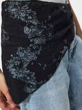 Product image thumbnail - PCARIA BLONDE SARONG, Black | 2