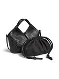 Pieces PCMANNI BRAIDED CROSSBODY BAG, Black, highres - 17161160_Black_001.jpg