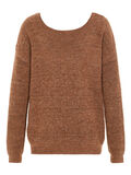 Pieces PCBABETT KNITTED PULLOVER, Mocha Bisque, highres - 17106397_MochaBisque_002.jpg