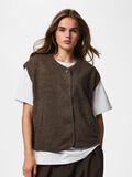 Product image thumbnail - PCKATTY TEDDY VEST, Morel | 4