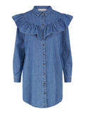 Pieces VOLANTS ROBE EN JEAN, Medium Blue Denim, highres - 17111813_MediumBlueDenim_001.jpg