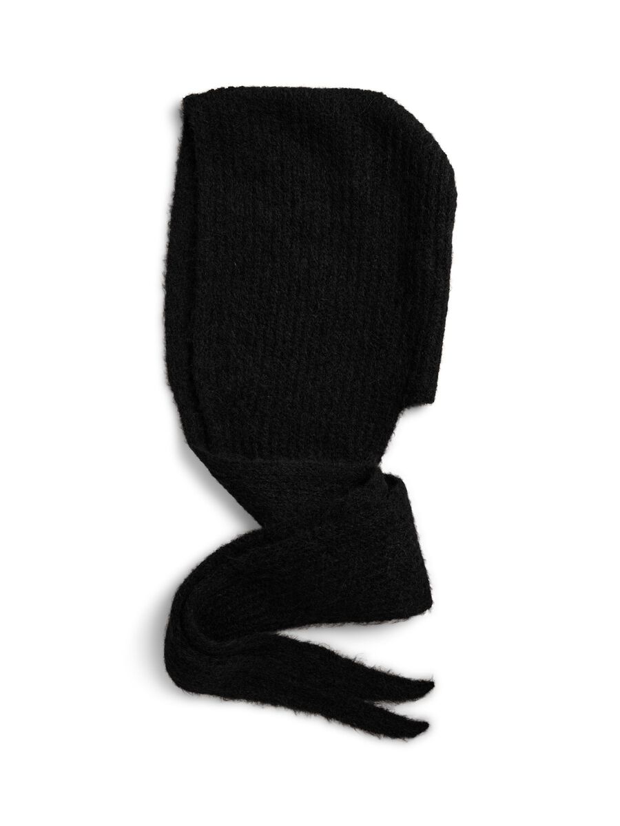 Carousel image - PCREBEKKA BALACLAVA SCARF, Black | 1