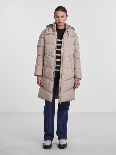 Pieces PCJAMILLA PUFFER JACKET, Silver Mink, highres - 17126619_SilverMink_005.jpg