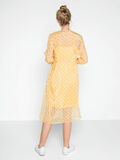 Pieces LANGÄRMELIGES PRINT KLEID, Buff Yellow, highres - 17089278_BuffYellow_624927_004.jpg