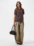 Product image thumbnail - PCASHLEY DOTS  T-SHIRT, Hot Fudge | 3