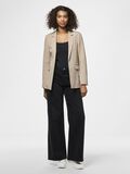 Product image thumbnail - PCBOZZY - LÉOPARD BLAZER, Silver Mink | 3