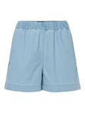 Pieces PCTULA DENIM SHORTS, Light Blue Denim, highres - 17157271_LightBlueDenim_001.jpg