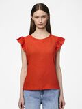 Pieces PCLUNA CAP SLEEVE TOP, Poinciana, highres - 17147178_Poinciana_003.jpg