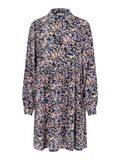 Pieces BLOMSTERPRINTET VISKOSE KJOLE, Estate Blue, highres - 17104335_EstateBlue_768265_001.jpg
