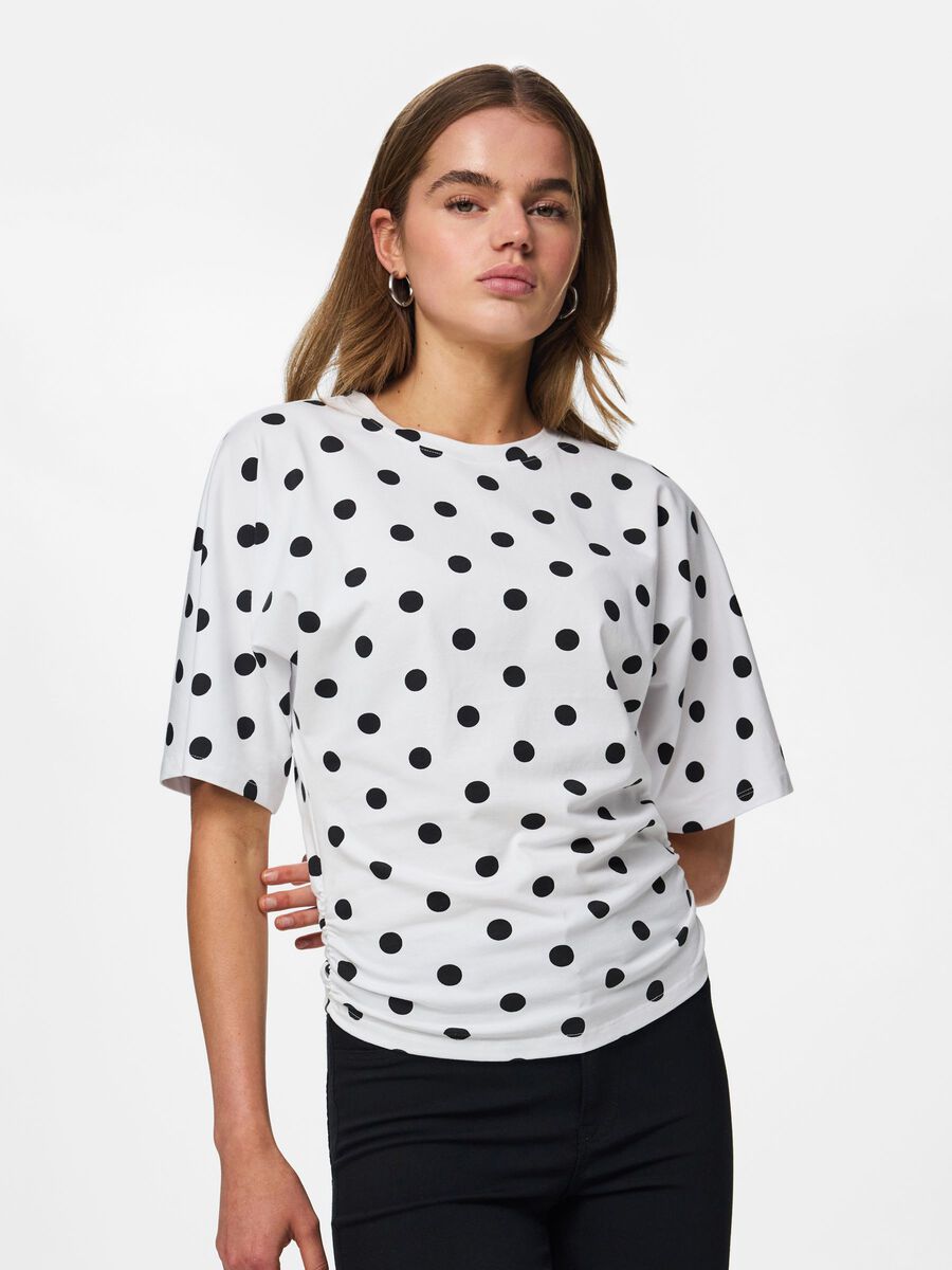 Product carousel image - PCALLI - AJUST&Eacute; T-SHIRT, Bright White | 1