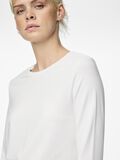 Pieces PCSIRENE LONG SLEEVED TOP, Bright White, highres - 17084155_BrightWhite_006.jpg