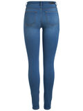 Pieces MID WAIST SKINNY FIT JEANS, Medium Blue Denim, highres - 17081241_MediumBlueDenim_002.jpg