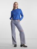 Pieces PCJULIANA STRIKKET PULLOVER, French Blue, highres - 17126277_FrenchBlue_005.jpg