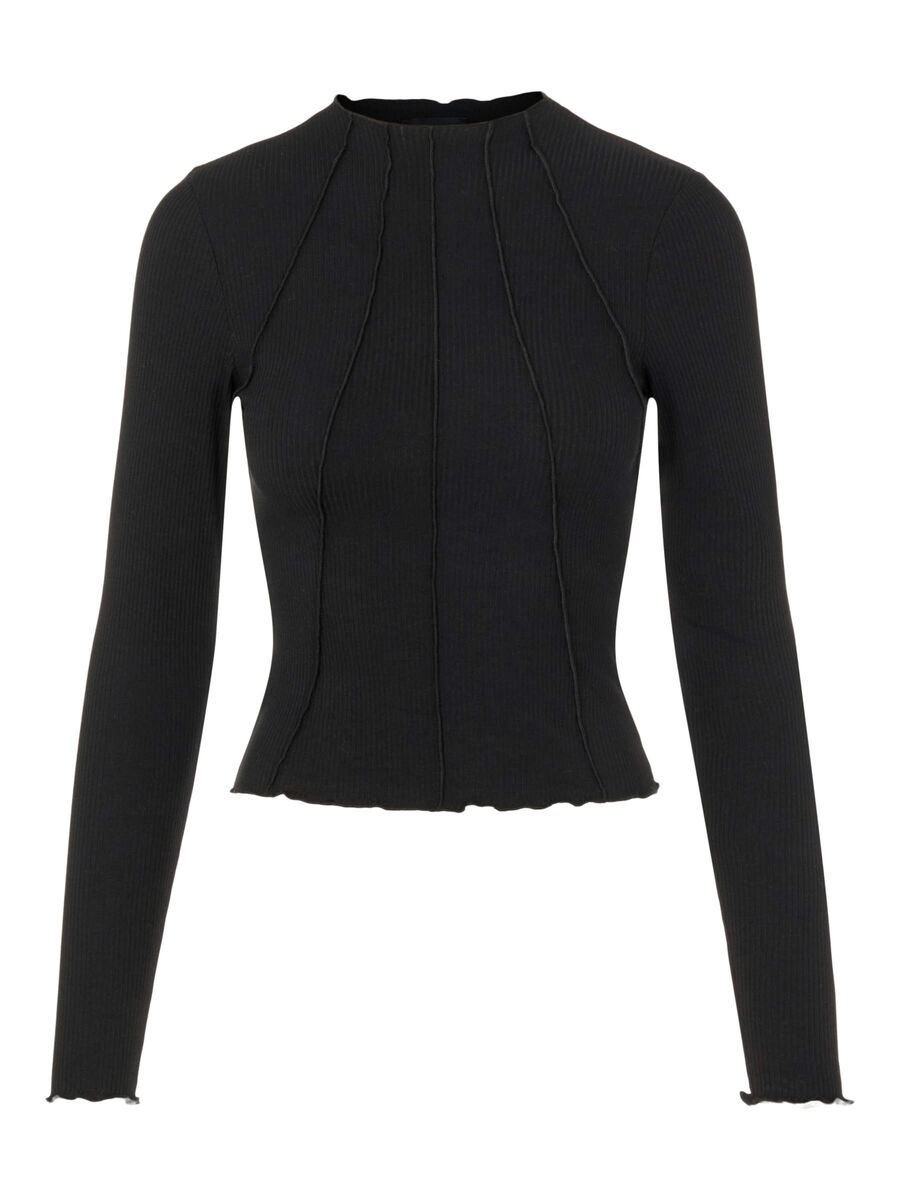 PIECES Pcverona Top Kvinder Sort