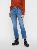 Pieces CROPPED FLARED JEANS, Medium Blue Denim, highres - 17103480_MediumBlueDenim_003.jpg