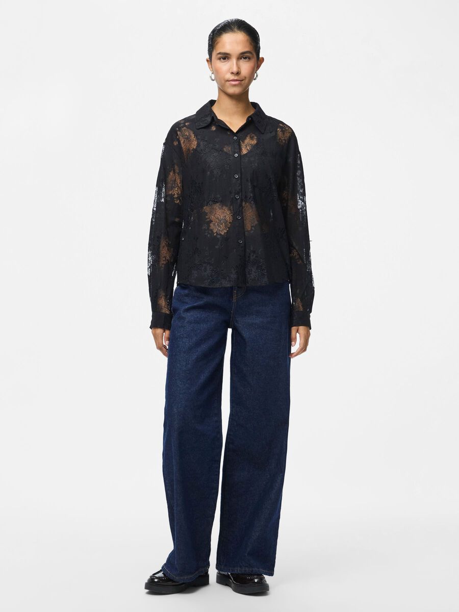 Product carousel image - PCNORINNE SHIRT, Black | 1
