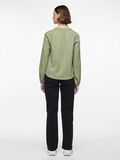 Pieces PCDREW LONG SLEEVED BLOUSE, Hedge Green, highres - 17149733_HedgeGreen_004.jpg