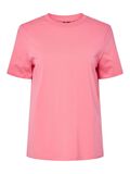 Pieces PCRIA BOMULL T-SHIRT, Pink Lemonade, highres - 17140802_PinkLemonade_001.jpg