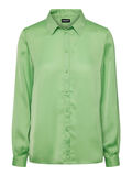 Pieces CAMICIA A MANICHE LUNGHE, Grass Green, highres - 17132101_GrassGreen_001.jpg