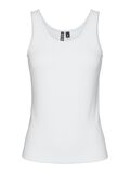 Pieces PCSIRENE TOP UDEN ÆRMER, Bright White, highres - 17082528_BrightWhite_001.jpg