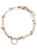 Pieces 3-CHAIN ANKLE CHAIN, Gold Colour, highres - 17082718_GoldColour_001.jpg