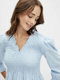 Pieces PCERIKE SMOCK BLUSE MED SMOCKSYNING, Chambray Blue, highres - 17117838_ChambrayBlue_006.jpg
