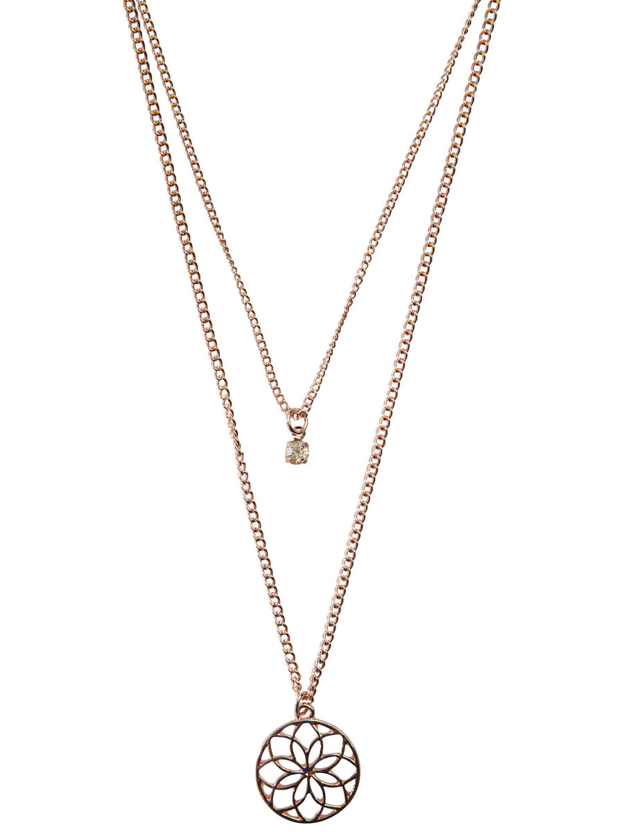 Pieces 2 CHAINED NECKLACE, Rose Gold Colour, highres - 17088093_RoseGoldColour_002.jpg