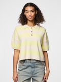 Pieces PCJASSY STRIKKET POLOSHIRT, French Vanilla, highres - 17161986_FrenchVanilla_1229345_003.jpg