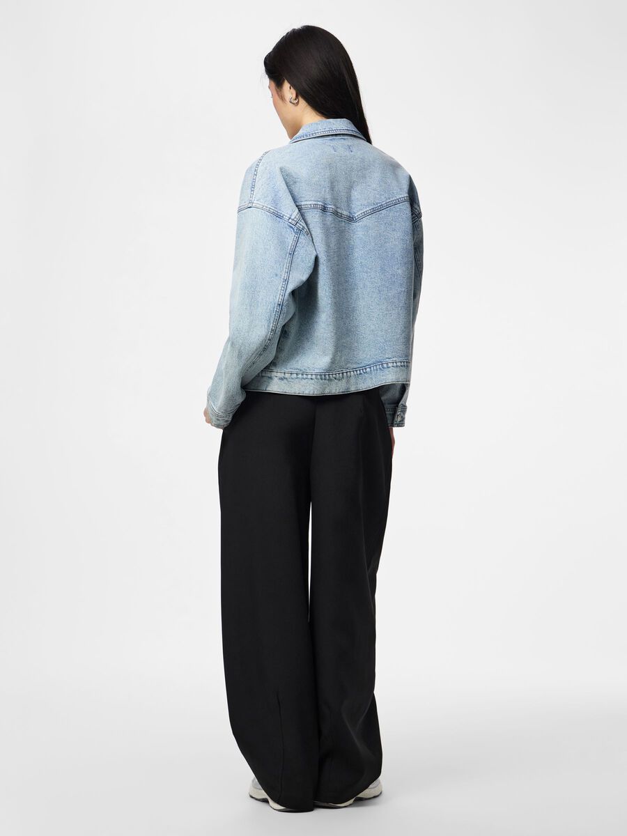 Product carousel image - PCELMA OLAJAKKE, Medium Blue Denim | 2