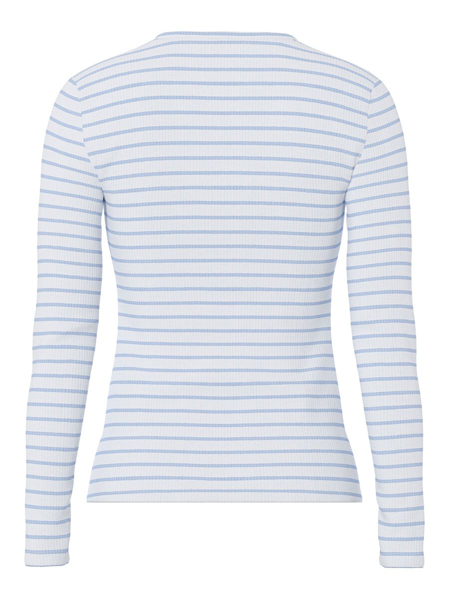 Product carousel image - PCRUKA TOP &Agrave; MANCHES LONGUES, Cashmere Blue | 2