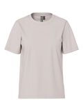 Pieces PCRIA COTTON T-SHIRT, Silver Gray, highres - 17140802_SilverGray_001.jpg