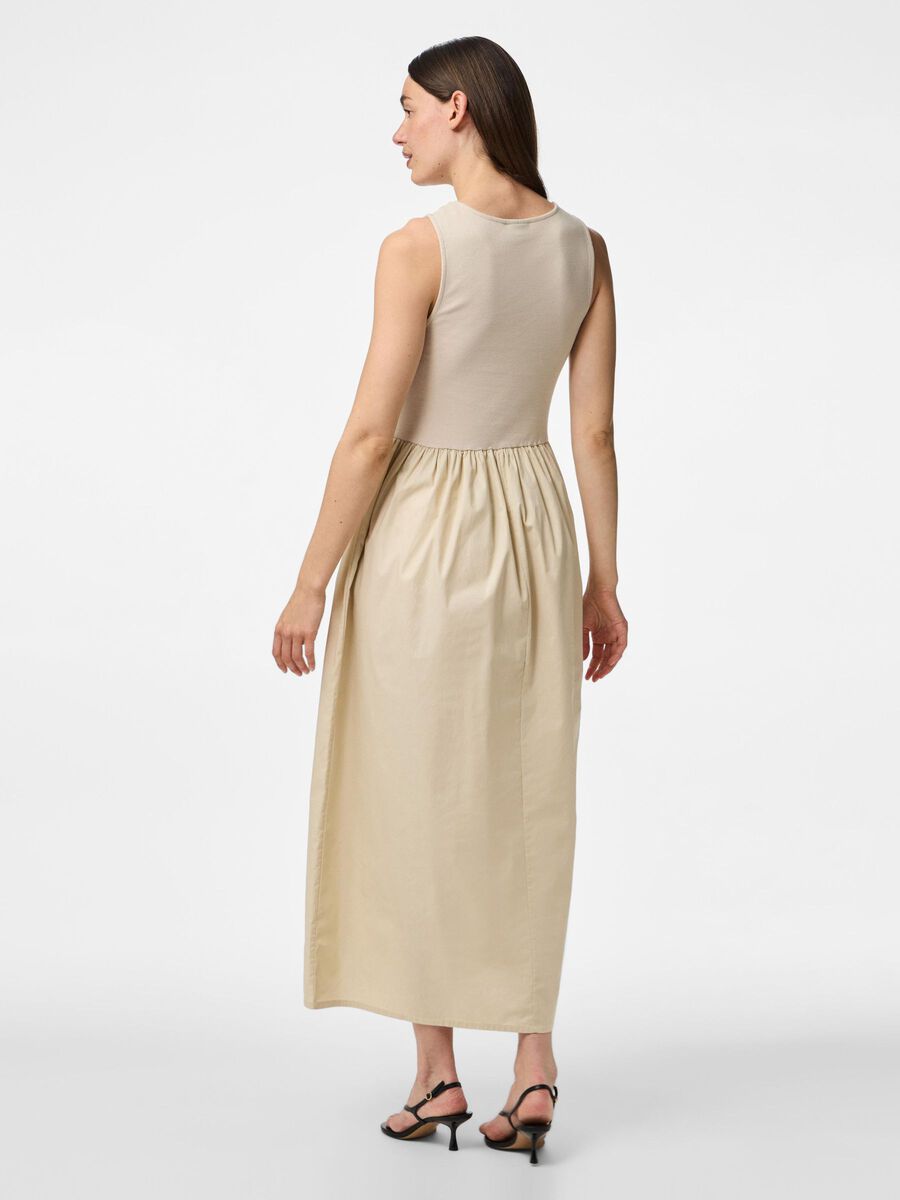 Pieces PCDULLA  MIDI DRESS, Silver Gray, highres - 17161267_SilverGray_004.jpg