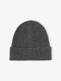 Pieces PCDEBBIE BEANIE, Dark Grey Melange, highres - 17114836_DarkGreyMelange_001.jpg