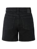 Product image thumbnail - PCGABI HW RHINESTONE OLASHORTS, Black Denim | 8