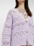 Pieces BIO-BAUMWOLLE STRICKJACKE, Orchid Bloom, highres - 17117021_OrchidBloom_006.jpg