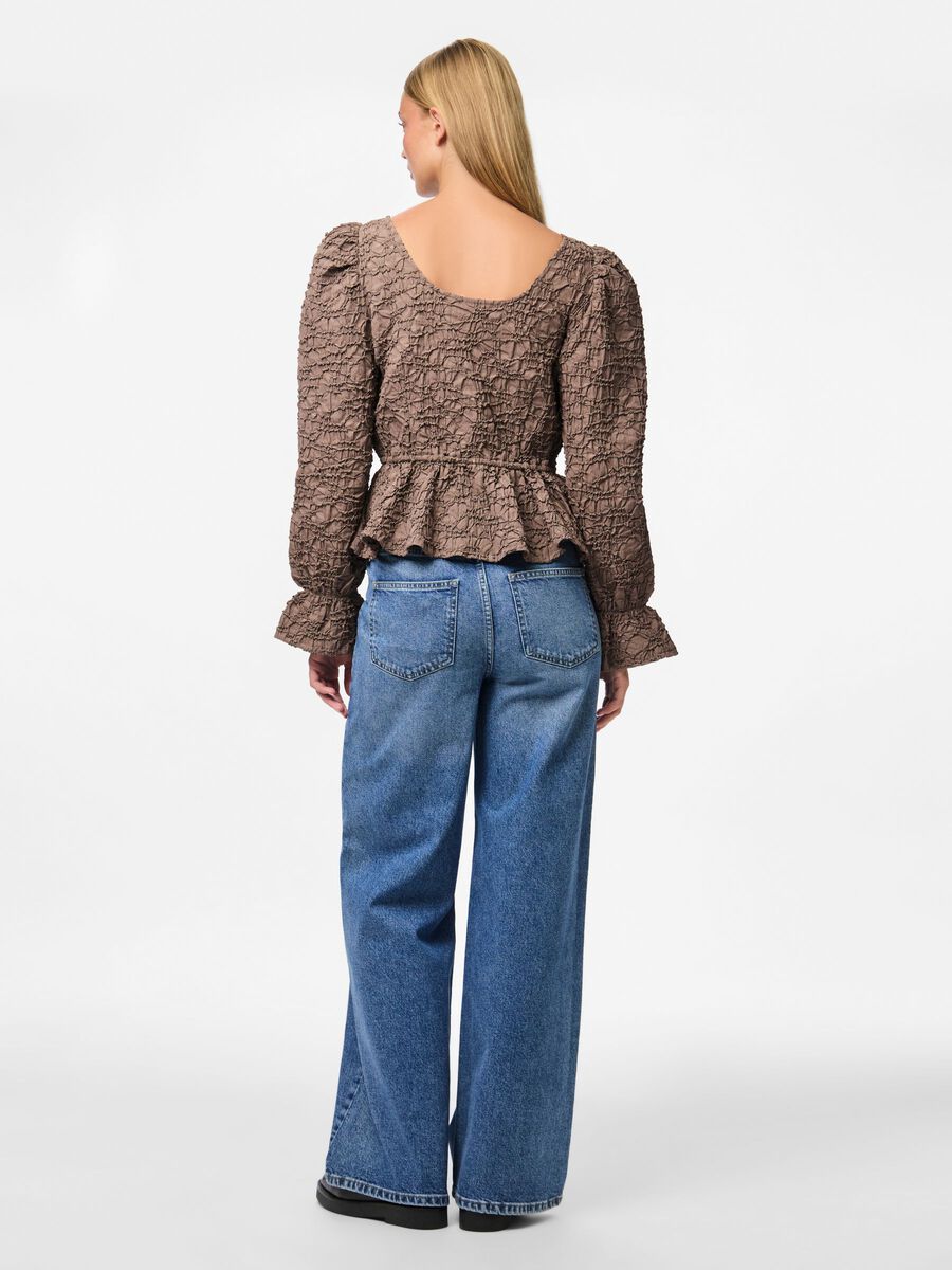 Product carousel image - BLOUSE, Chicory Coffee | 2