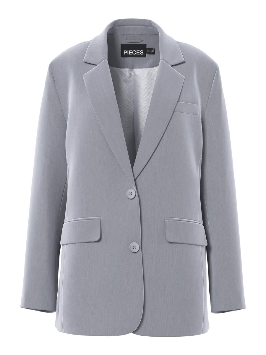 Pieces PCKAMIL BLAZER, Light Grey Melange, highres - 17157464_LightGreyMelange_001.jpg