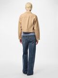 Pieces PCTESSIE DENIM JACKET, Indian Tan, highres - 17133488_IndianTan_004.jpg