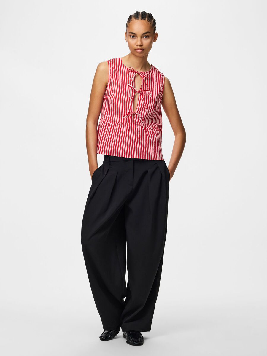 Product carousel image - PCJOLLY TIE SLEEVELESS TOP, Adrenaline Rush | 1