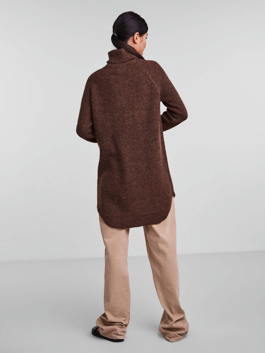 Pieces PCELLEN TUNIC, Chicory Coffee, highres - 17098263_ChicoryCoffee_004.jpg