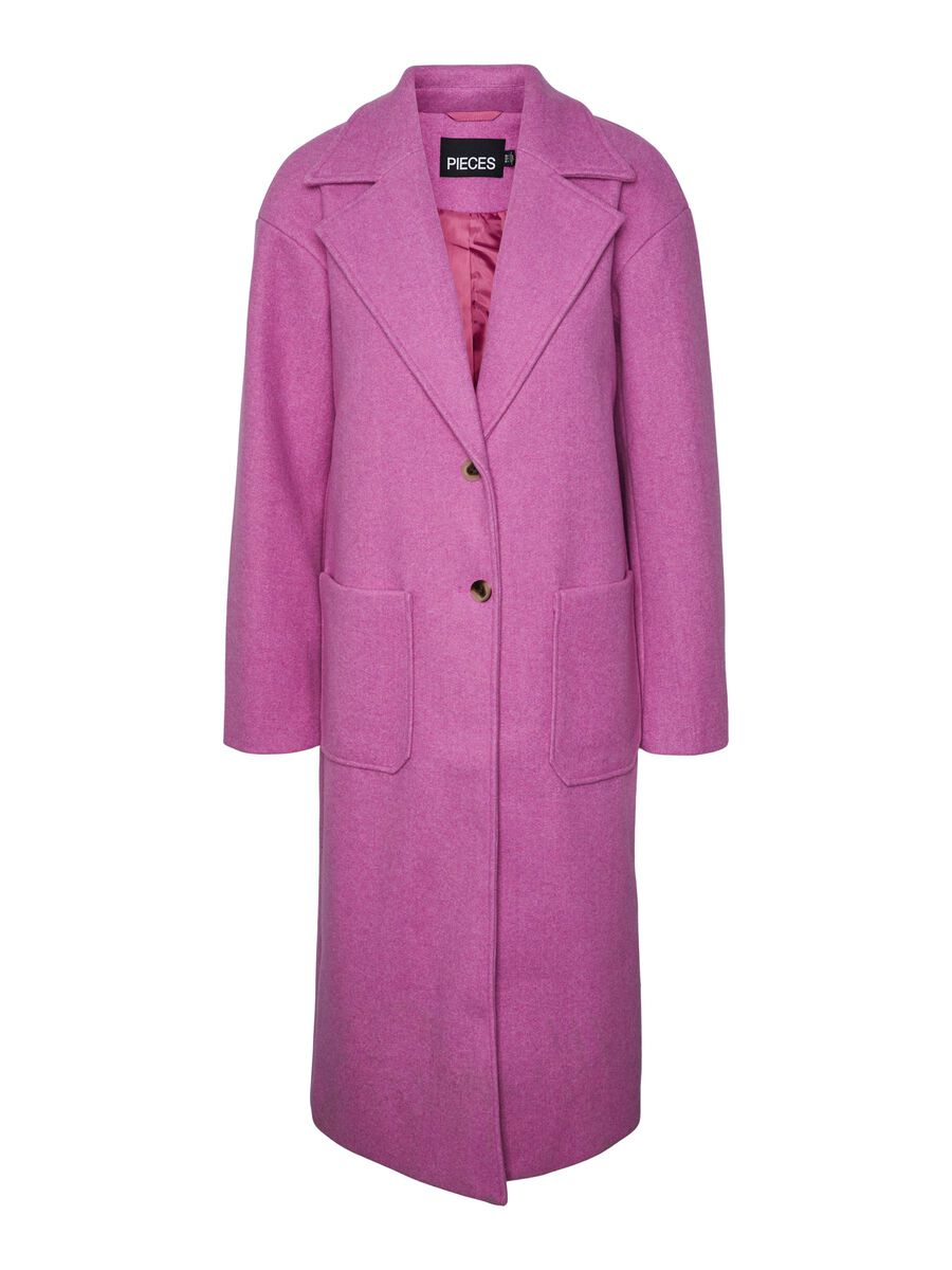 Pieces PCJILI CAPPOTTO, Radiant Orchid, highres - 17141583_RadiantOrchid_001.jpg