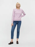 Pieces AVEC MANCHES LONGUES SWEAT-SHIRT, Orchid Bloom, highres - 17112650_OrchidBloom_005.jpg