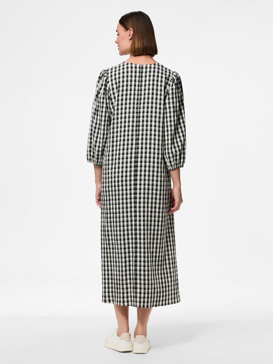 Pieces PCDUJA MIDI DRESS, Black, highres - 17160442_Black_1215435_004.jpg